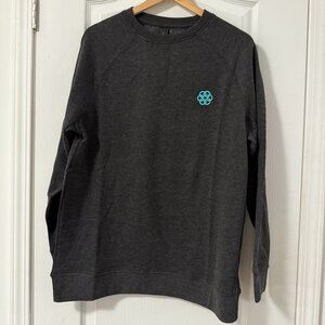 Apple Mindful Minute Challenge Large Gray Sweatshirt unisex